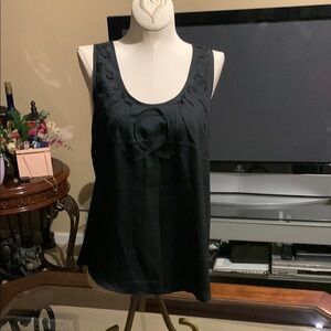 Elegant Black Sleeveless Top